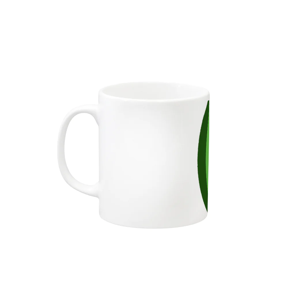 はんなのはにわさま Mug :left side of the handle