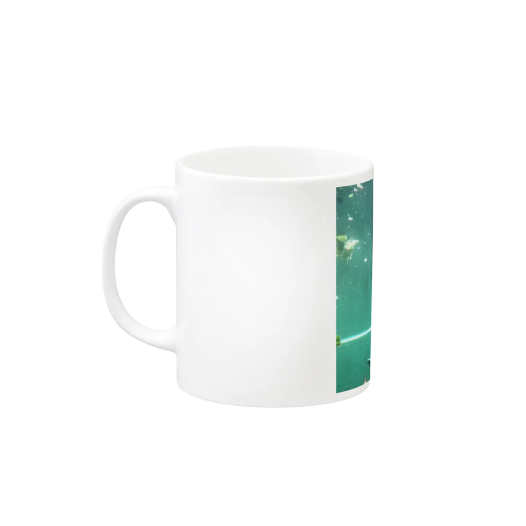 Teatime ティータイムのマナティ 海の生き物  Mug :left side of the handle