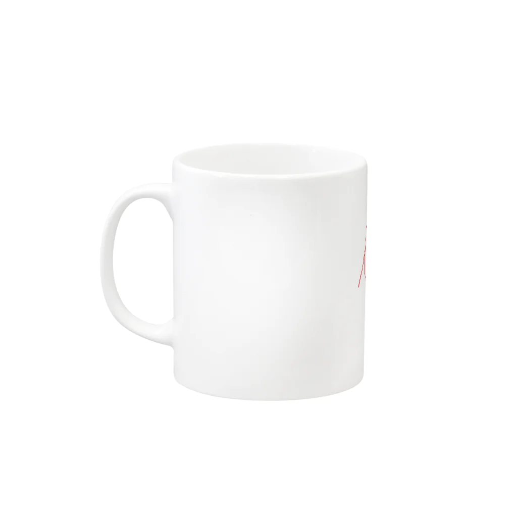 うぬまっくすのりんごちゃん Mug :left side of the handle