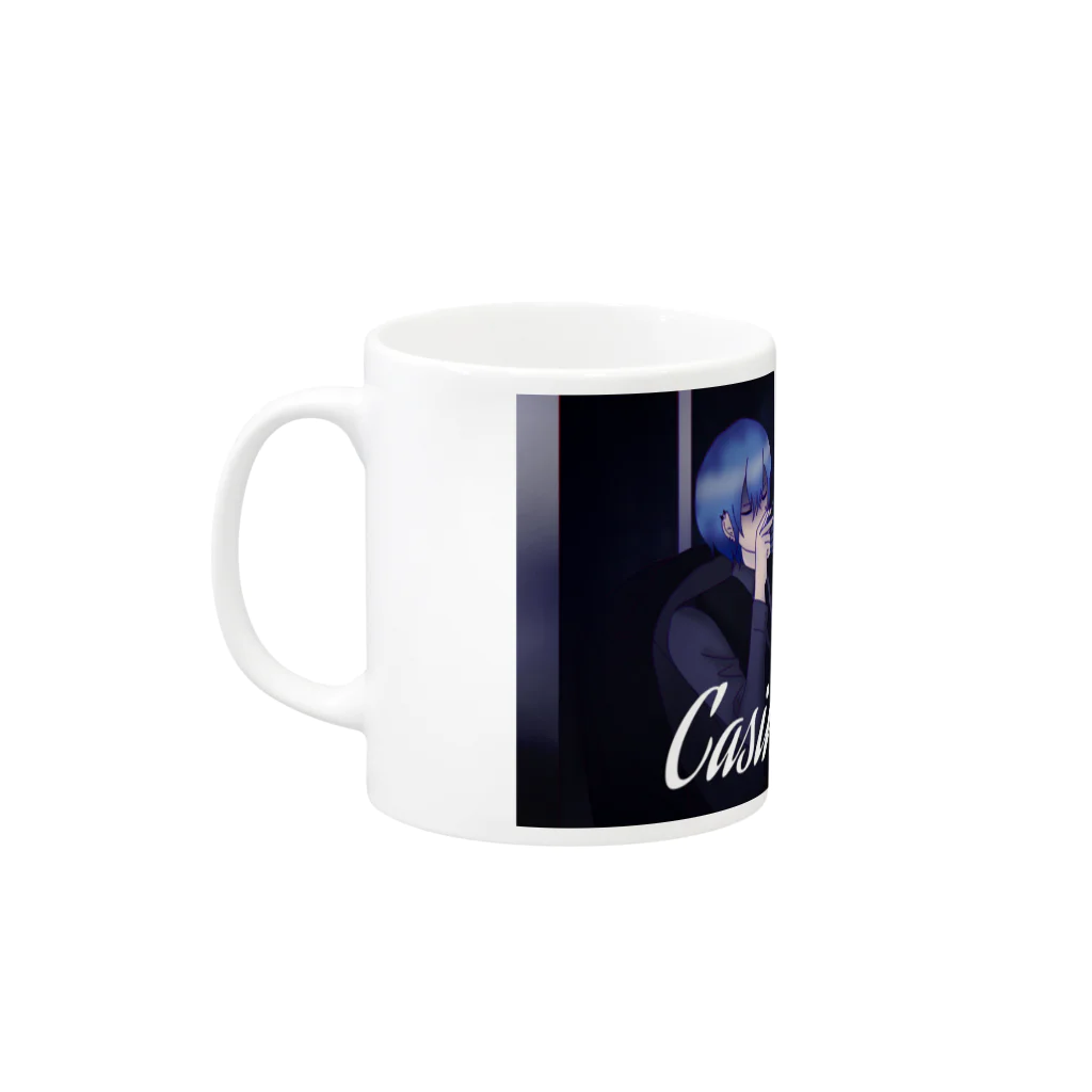 なつのカジノオーナーマグカップ Mug :left side of the handle