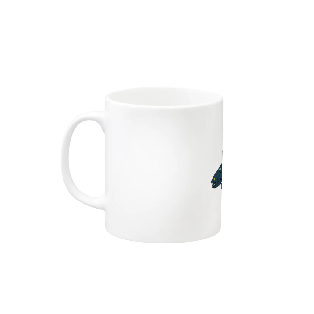 ki-yanのシーラカンス Mug :left side of the handle