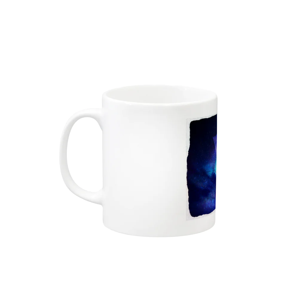 DELUTAYAのGΔLΔXY Mug :left side of the handle