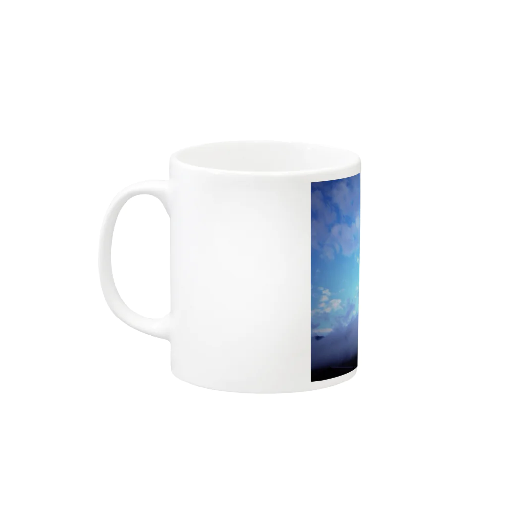 25ame28のあおぞら Mug :left side of the handle