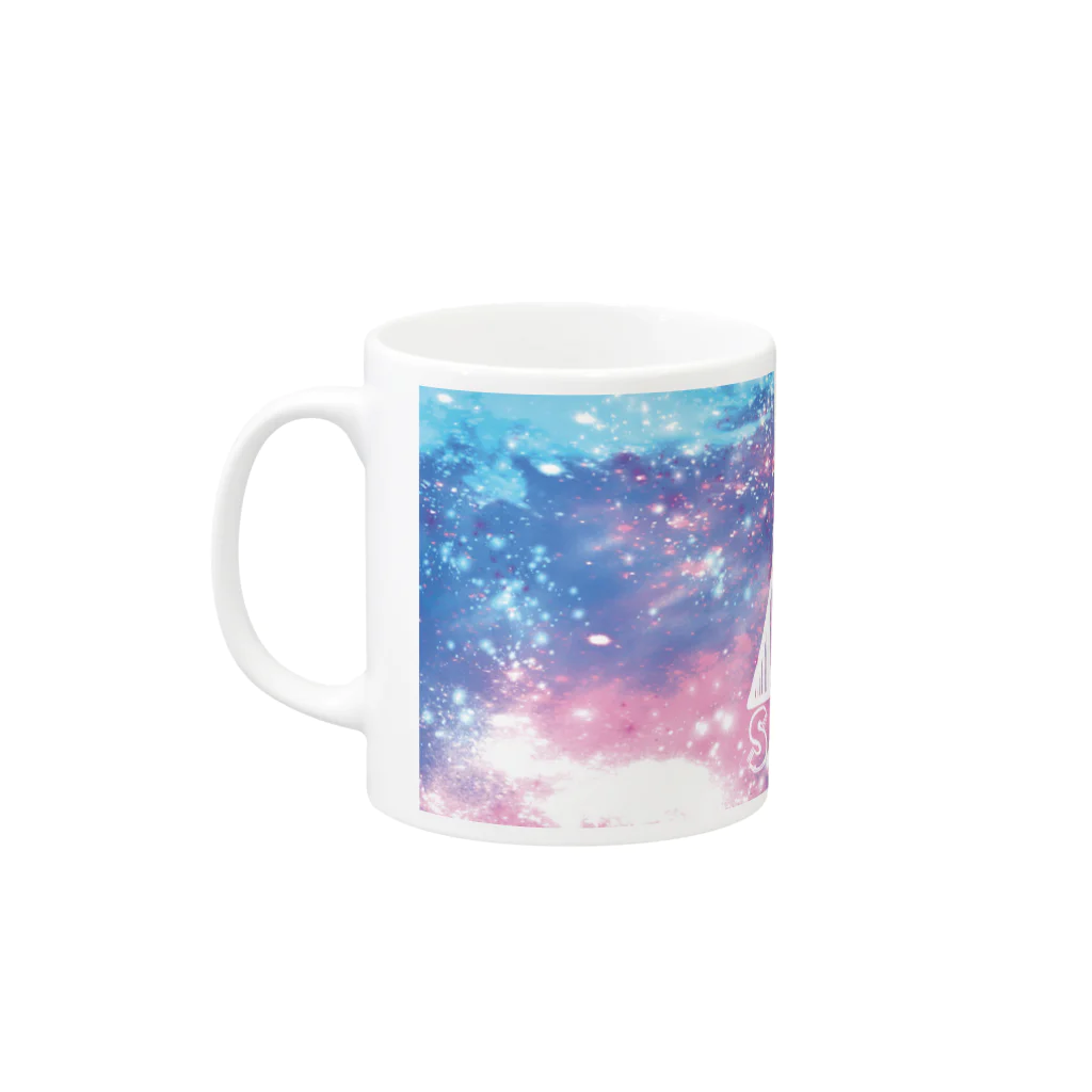 MCmartのS▲B▲M▲G（Galaxy） Mug :left side of the handle