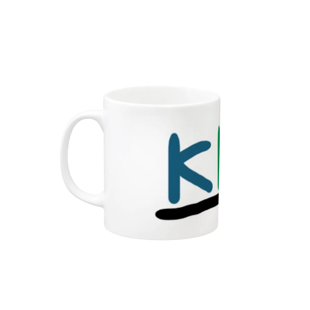 kdw_clothesのkdw.clothes Mug :left side of the handle