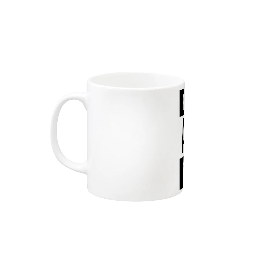 mnのParental Advisory Mug :left side of the handle