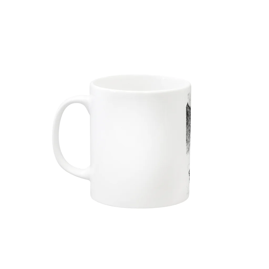 kysaeedの魔法使いKと城 Mug :left side of the handle