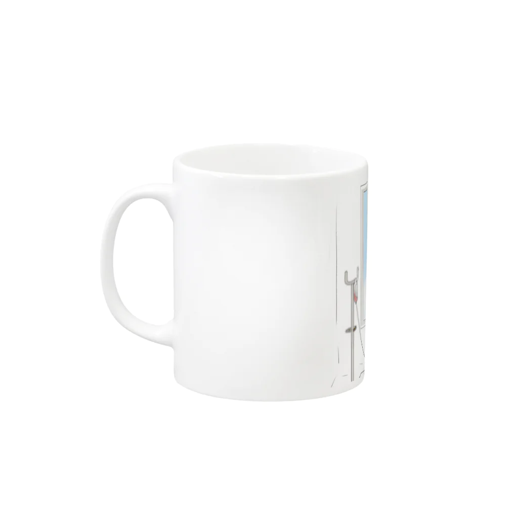 Minto46の孤独な子 Mug :left side of the handle