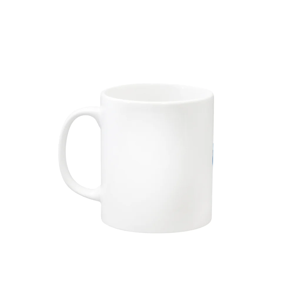 大原学園 福岡校 eスポーツ部のeスポーツ大原福岡　横ロゴ Mug :left side of the handle