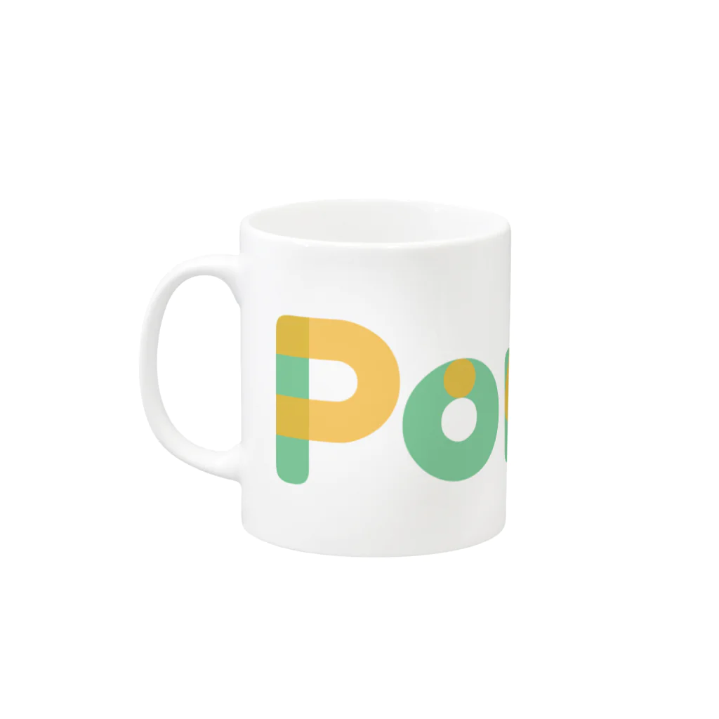 安全祈願のPortal Mug :left side of the handle