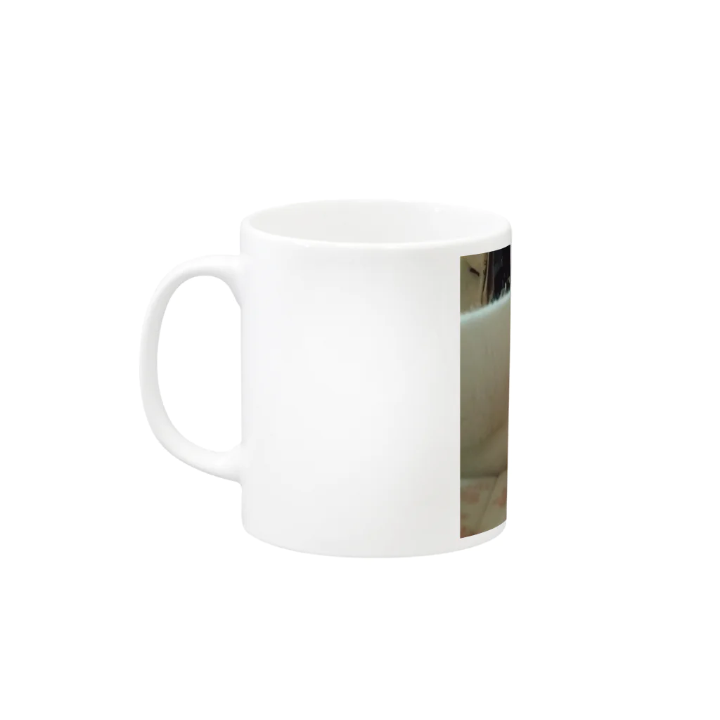 銀二屋の銀ちゃんグッズ Mug :left side of the handle