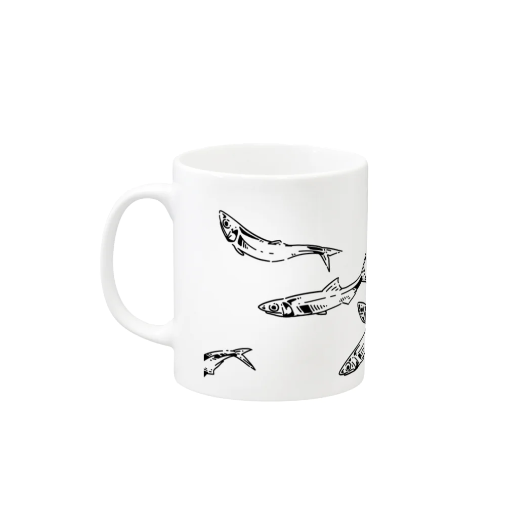 nugonugokoのつみれ Mug :left side of the handle