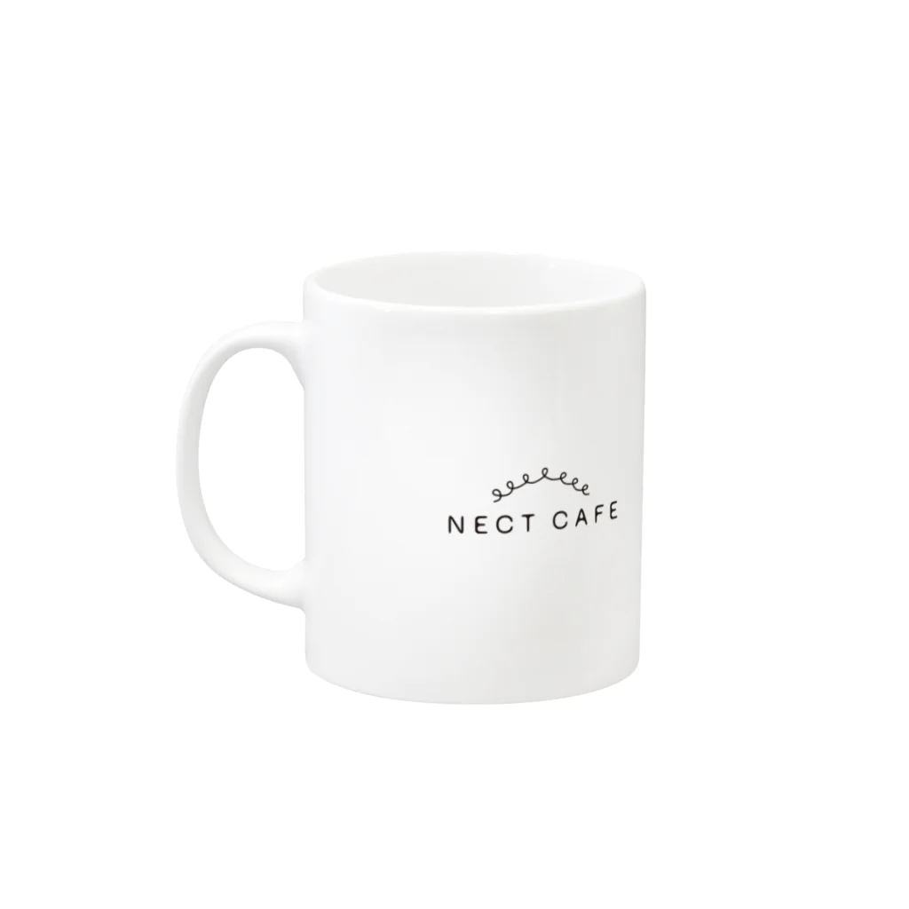 NECTCAFEのNECT CAFE オリジナルマグカップ マグカップの取っ手の左面