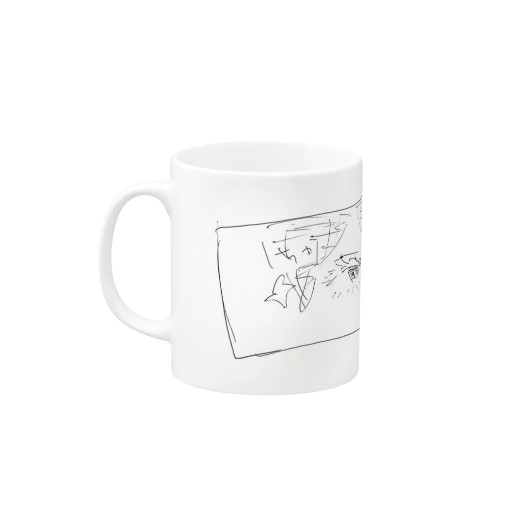 そんなことよりのちかちか少女 Mug :left side of the handle