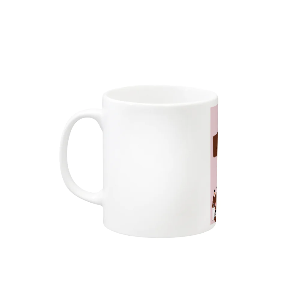 burijinaの弥五郎どん Mug :left side of the handle