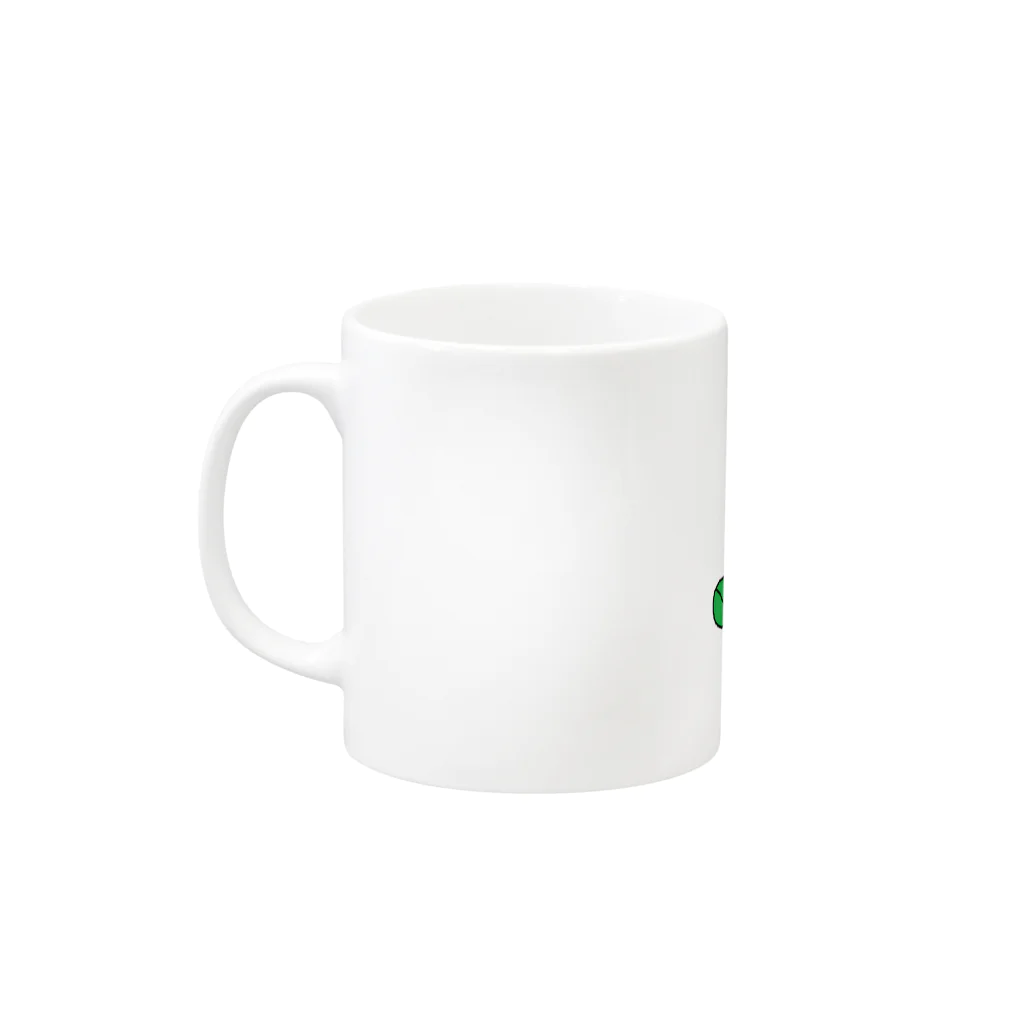 そらのROSE Mug :left side of the handle