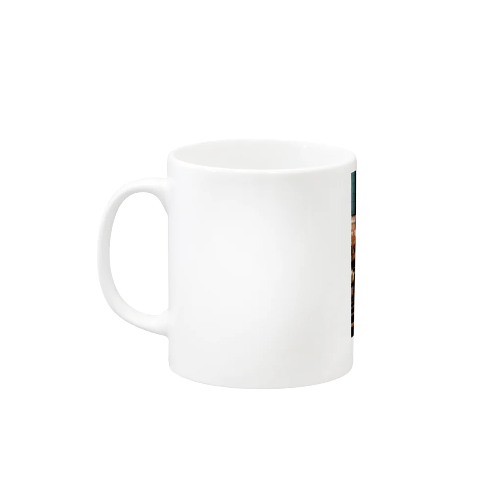 山猫軒のNightcore OSAKA Mug :left side of the handle