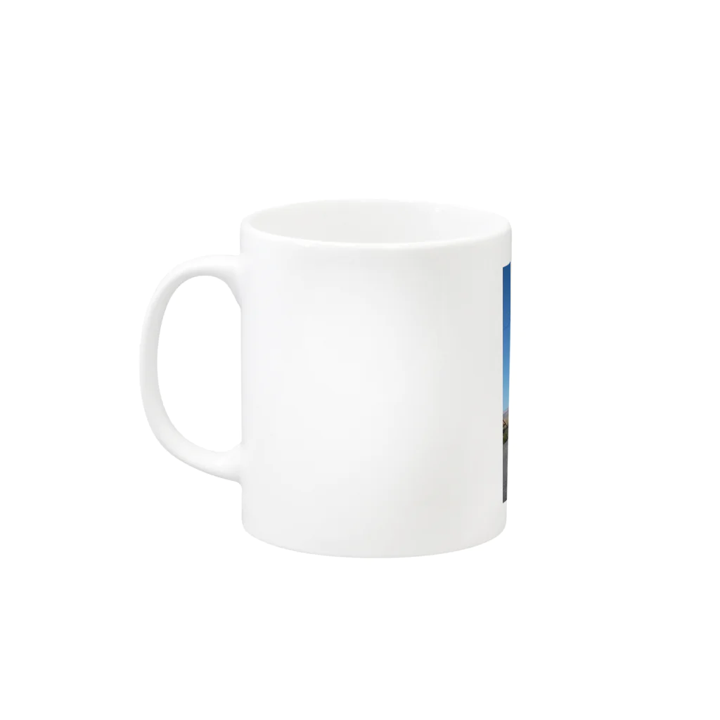 taizoのcrossroad Mug :left side of the handle