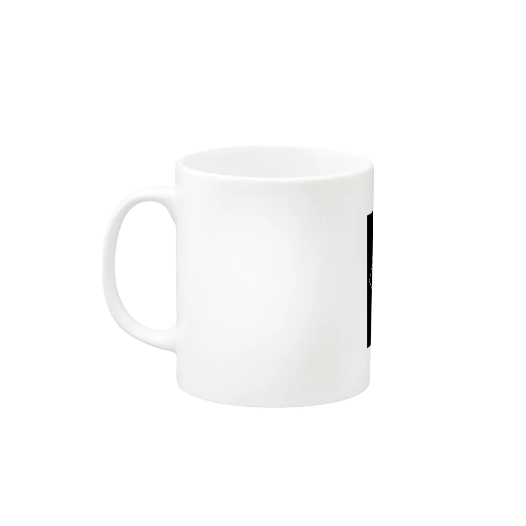 live4rhymeのJesus(black) Mug :left side of the handle