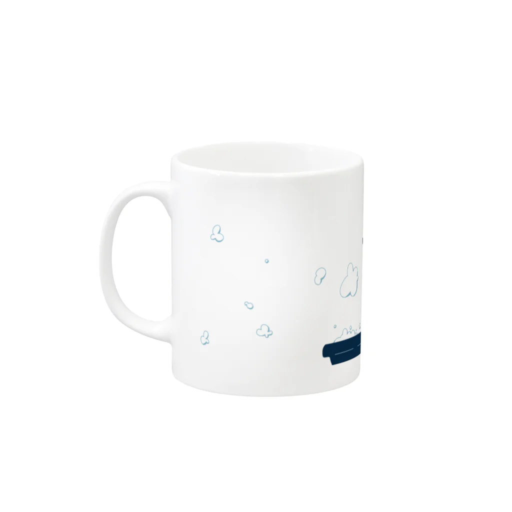 Insomnia...のBath time  Mug :left side of the handle