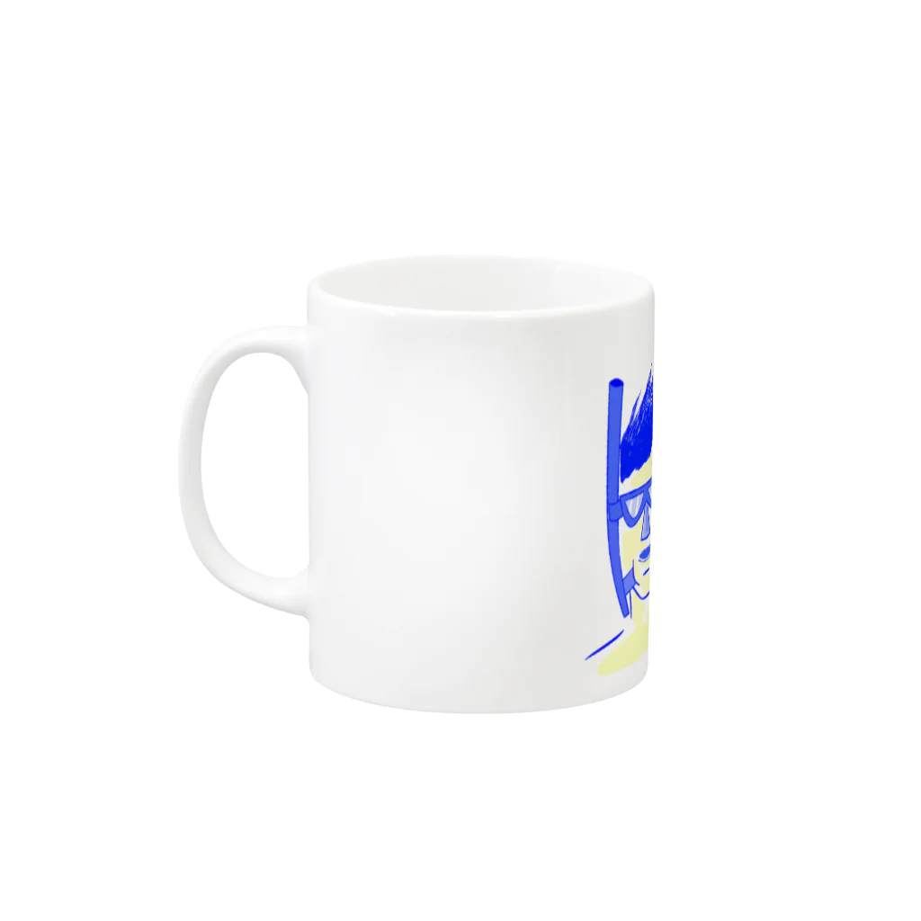 ナントカのlove of summer  ～ひと夏の恋 Mug :left side of the handle