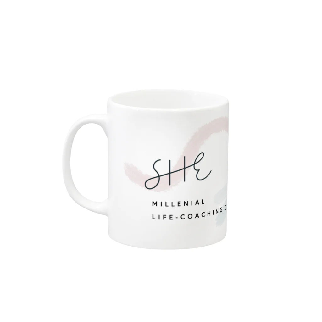 SHEGOODSのマグ_エレメント Mug :left side of the handle