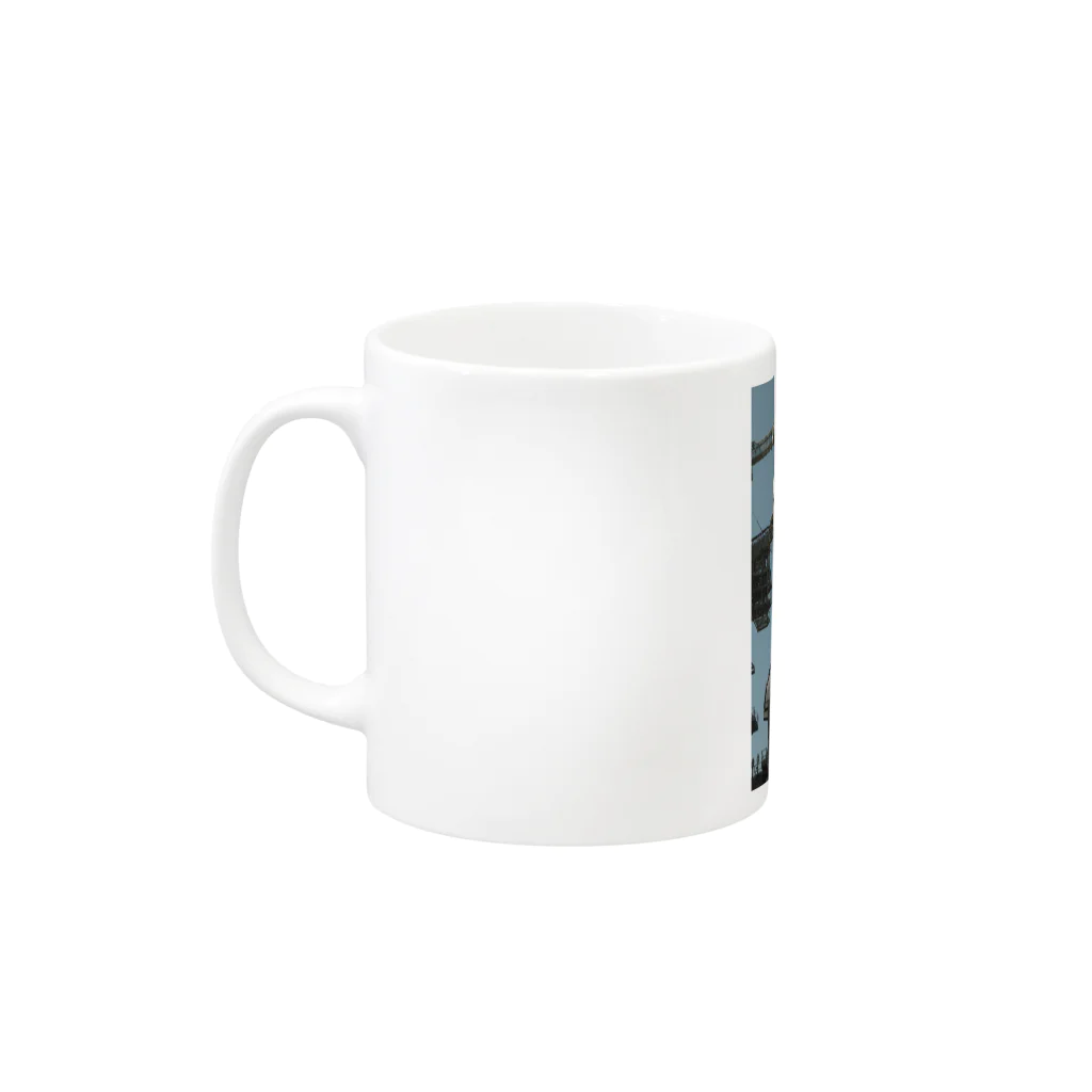 AAAstarsのスペースシャトル Mug :left side of the handle