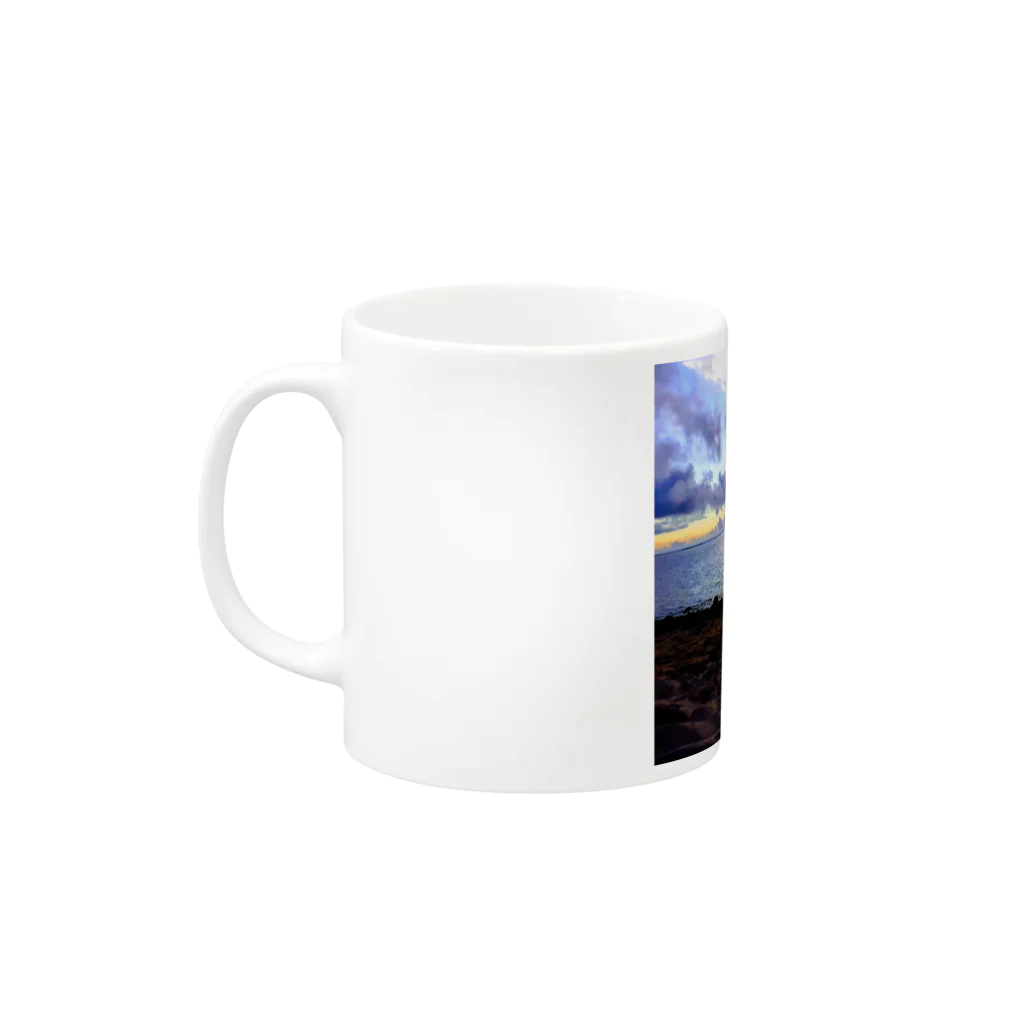 orange_honeyの夕焼け10 Mug :left side of the handle