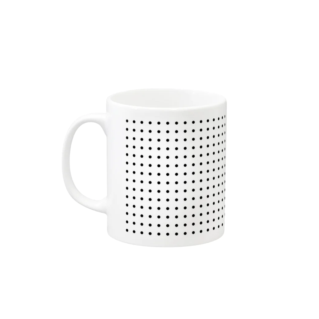 Toshiyuki MaedaのDOT Mug :left side of the handle