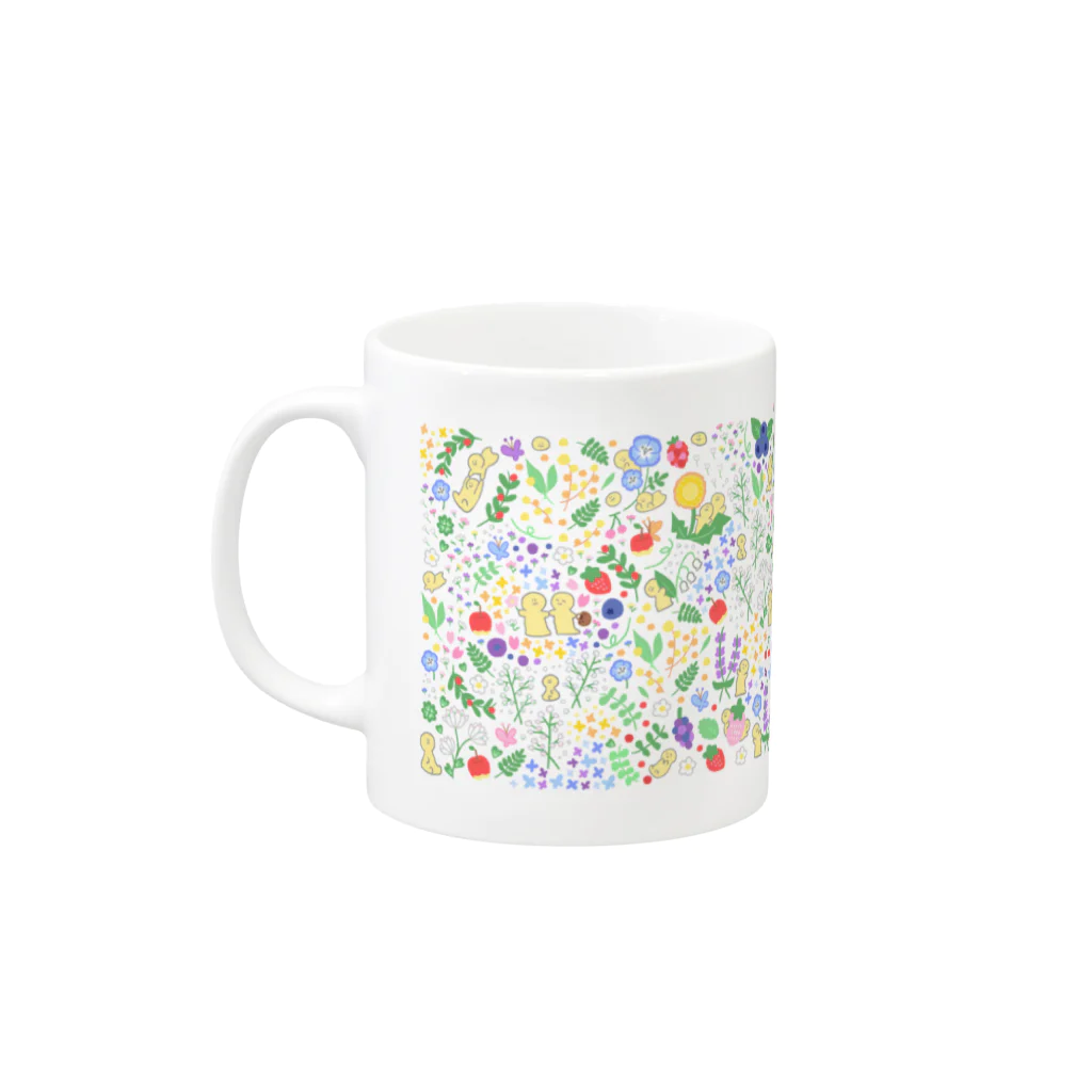 EternalCityのもきゅの収穫祭 Mug :left side of the handle