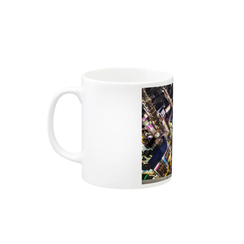 自由騎士の渋谷スクランブル Mug :left side of the handle