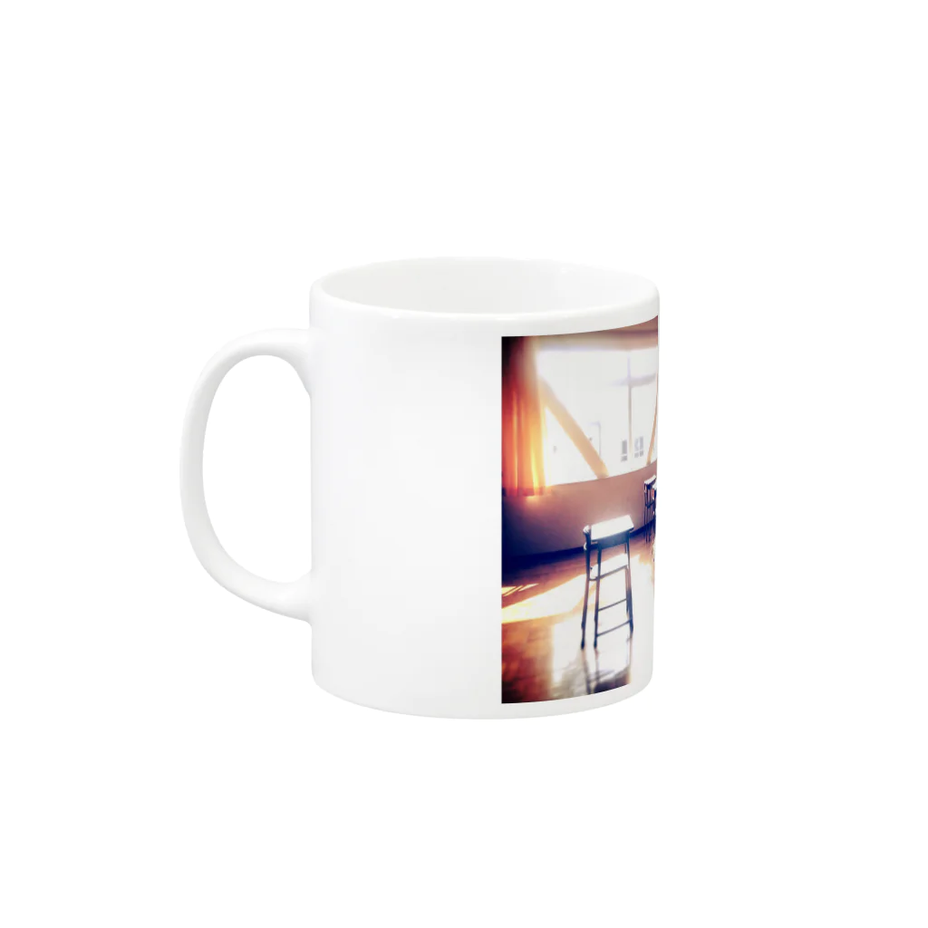 saoriのがっこう Mug :left side of the handle