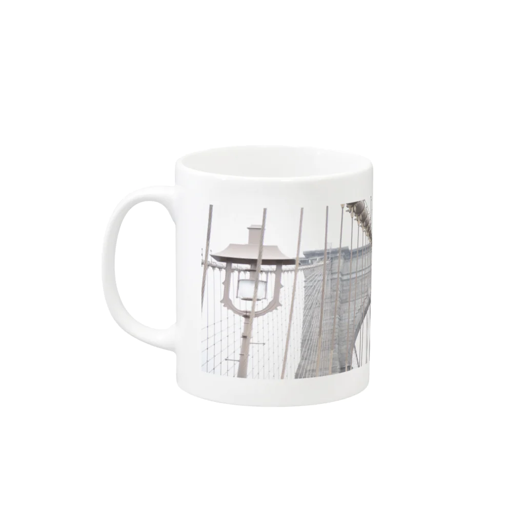 seiraworld.jpの Brooklyn Bridge Mug :left side of the handle