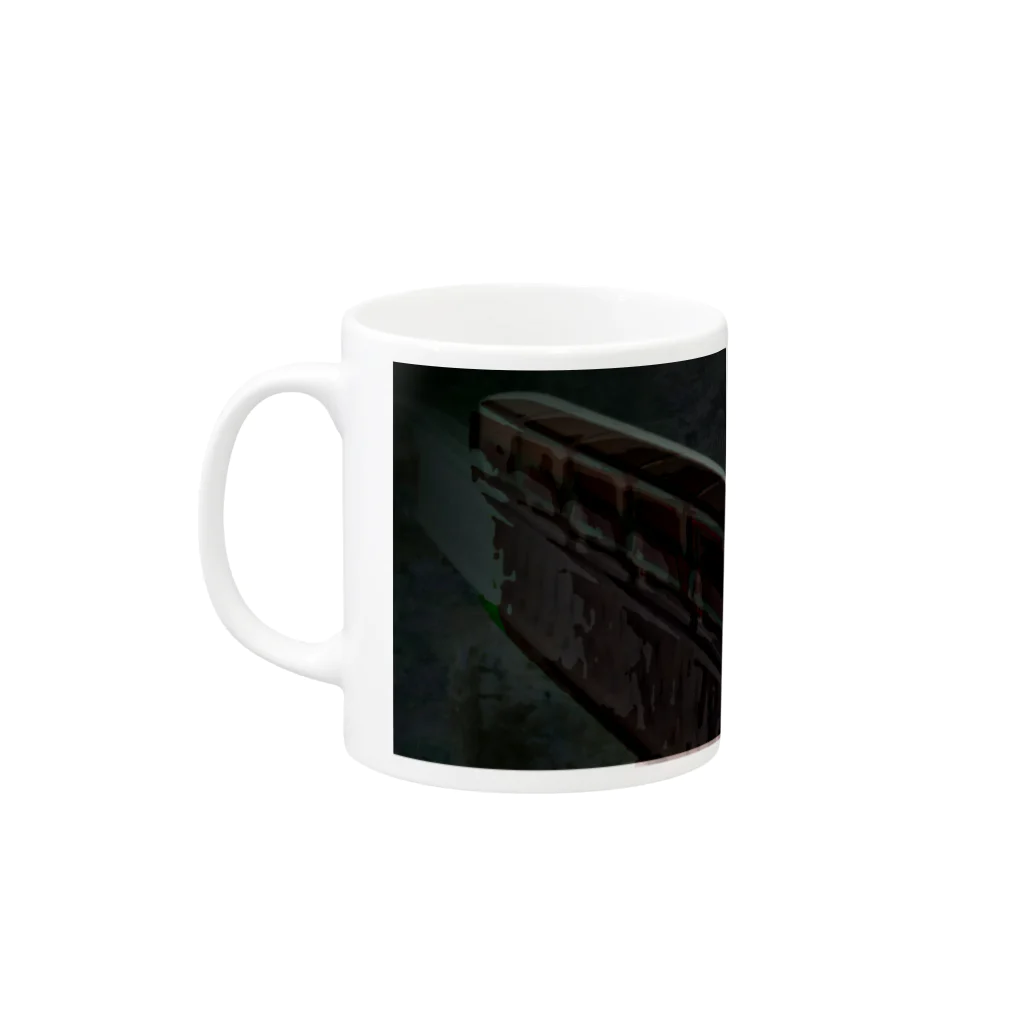 Danke Shoot Coffeeの阿里山日の出登山に臨む Mug :left side of the handle