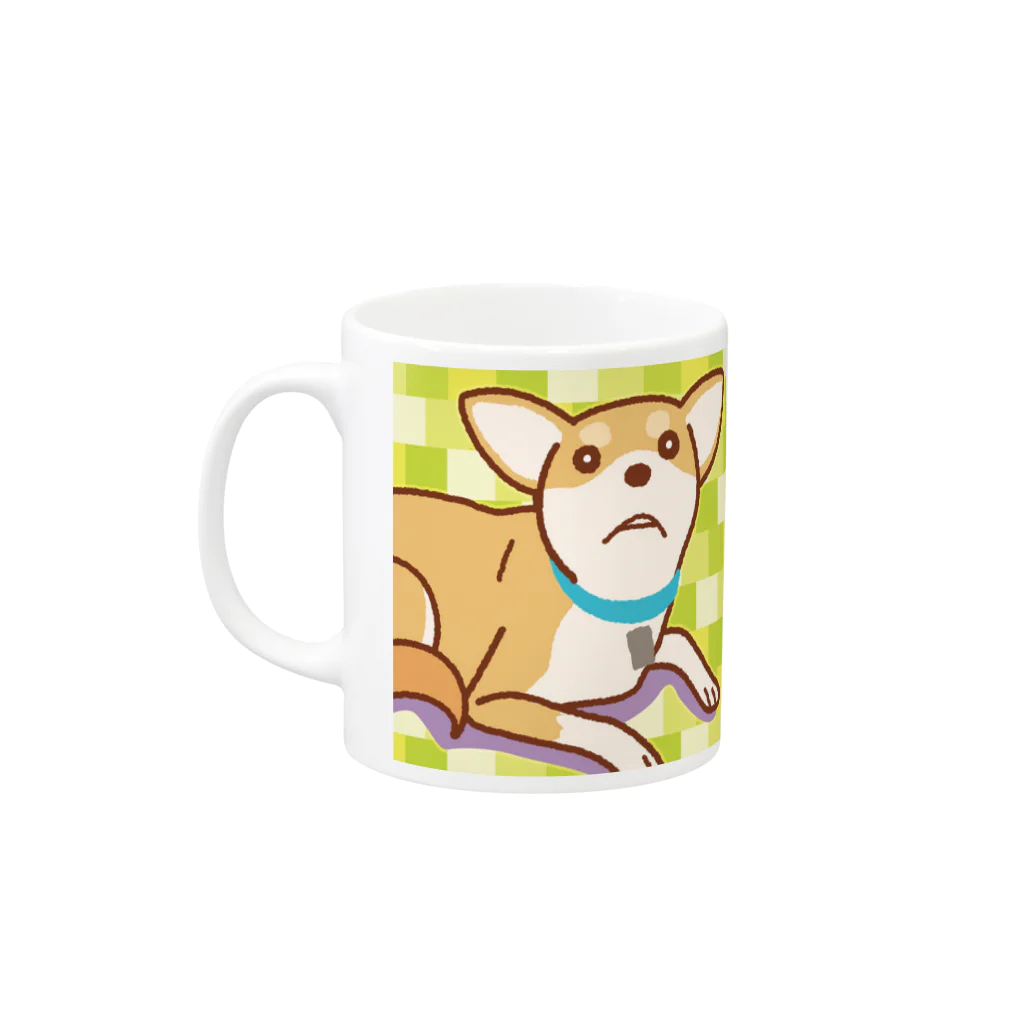 ULI_Tetoのテトさん(犬) Mug :left side of the handle