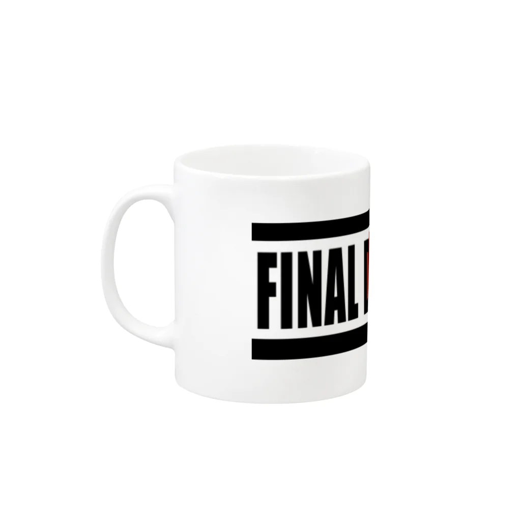 クリーニングスのFINAL DEAD SUMO Mug :left side of the handle