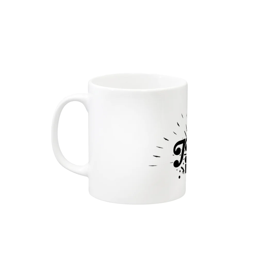 ザッカ屋さんのJJMJ Mug :left side of the handle