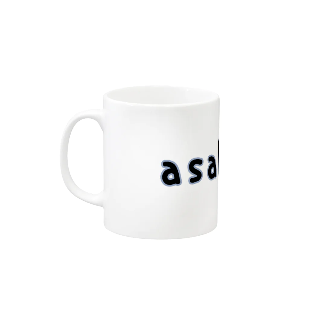 桃華のasako Mug :left side of the handle