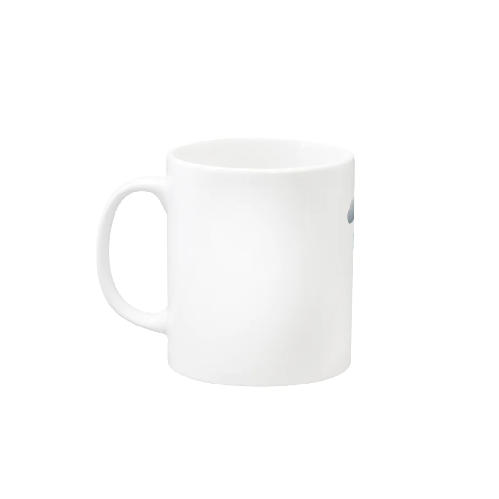 ksd6700の電波 Mug :left side of the handle