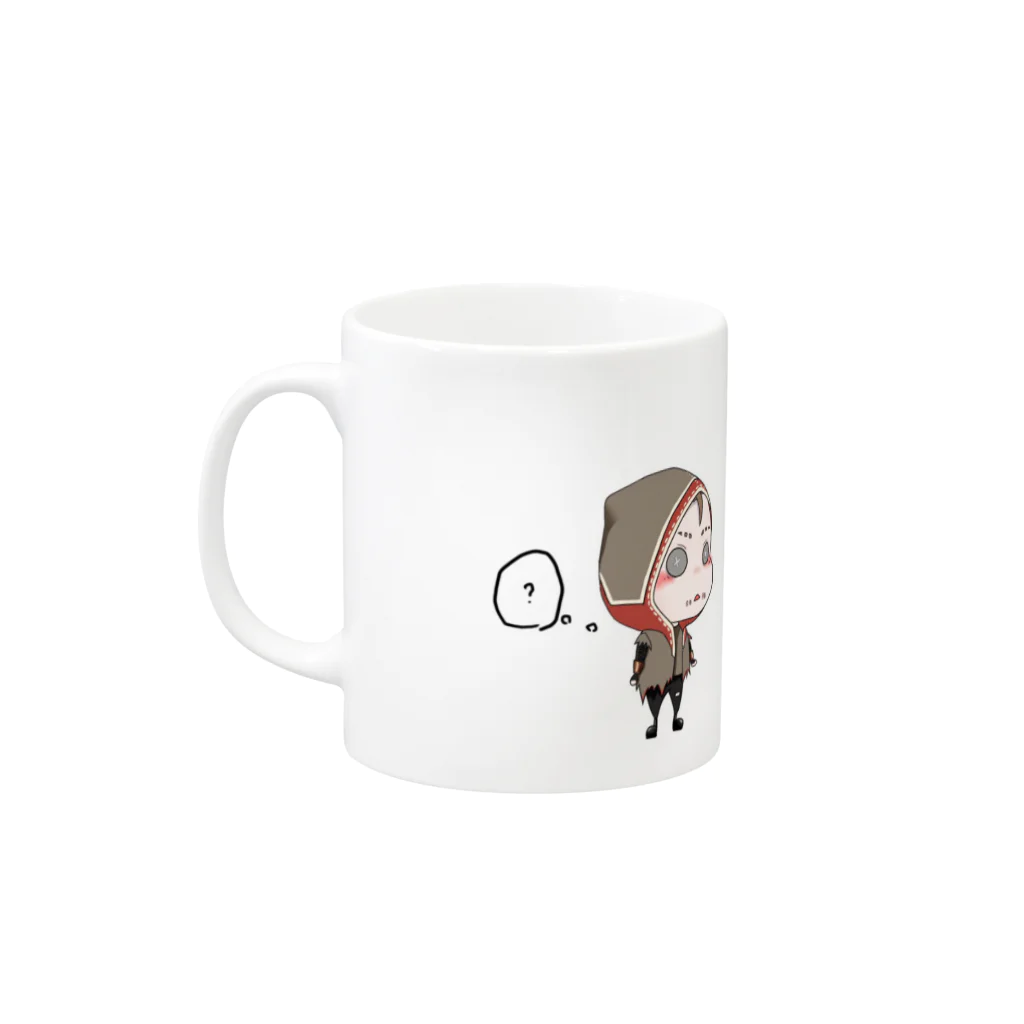 たらこ。のぽへくん Mug :left side of the handle