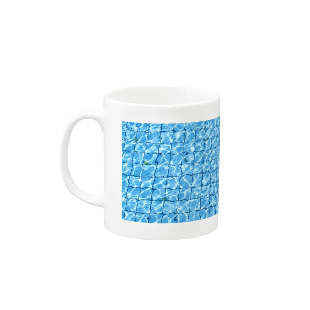 Ryota Kawasakiのpool Mug :left side of the handle