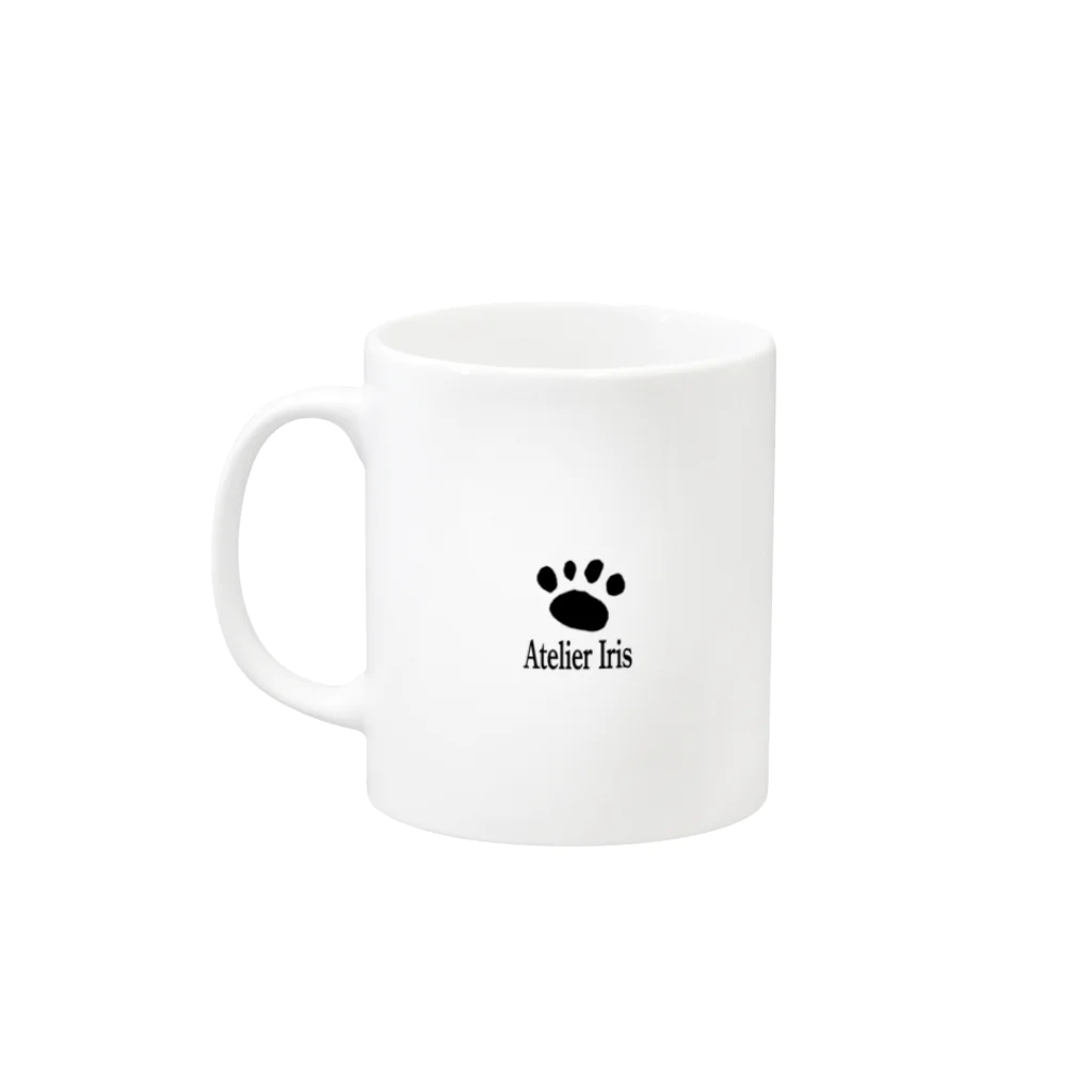 アトリエアイリスの猫力検査表3 Mug :left side of the handle