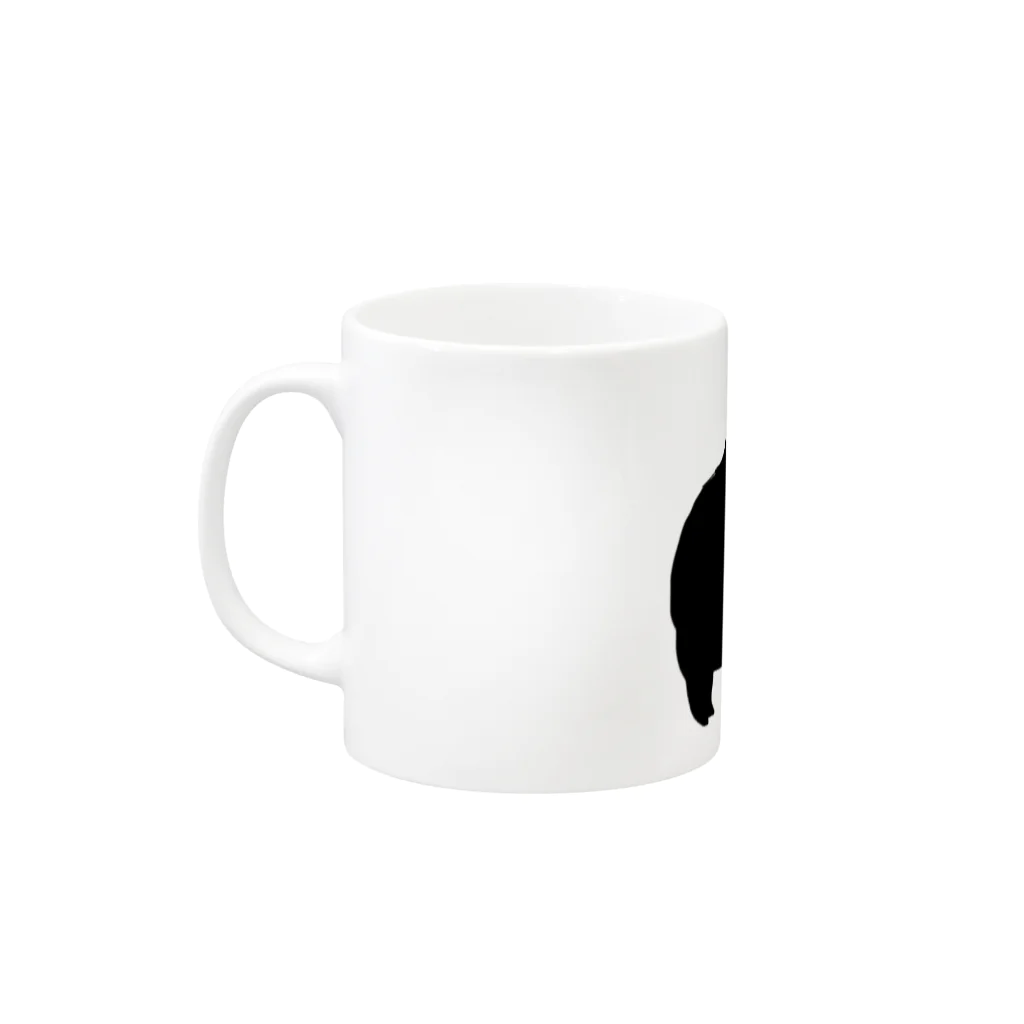 うんこやのあぐー理論 Mug :left side of the handle