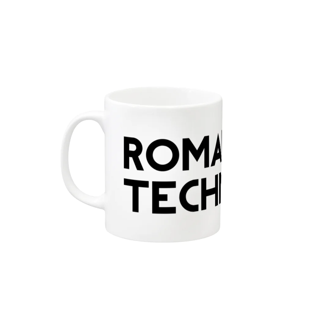 ROMANTIC-TECHNOLOGYのROMANTIC TECHNOLOGY Mug :left side of the handle