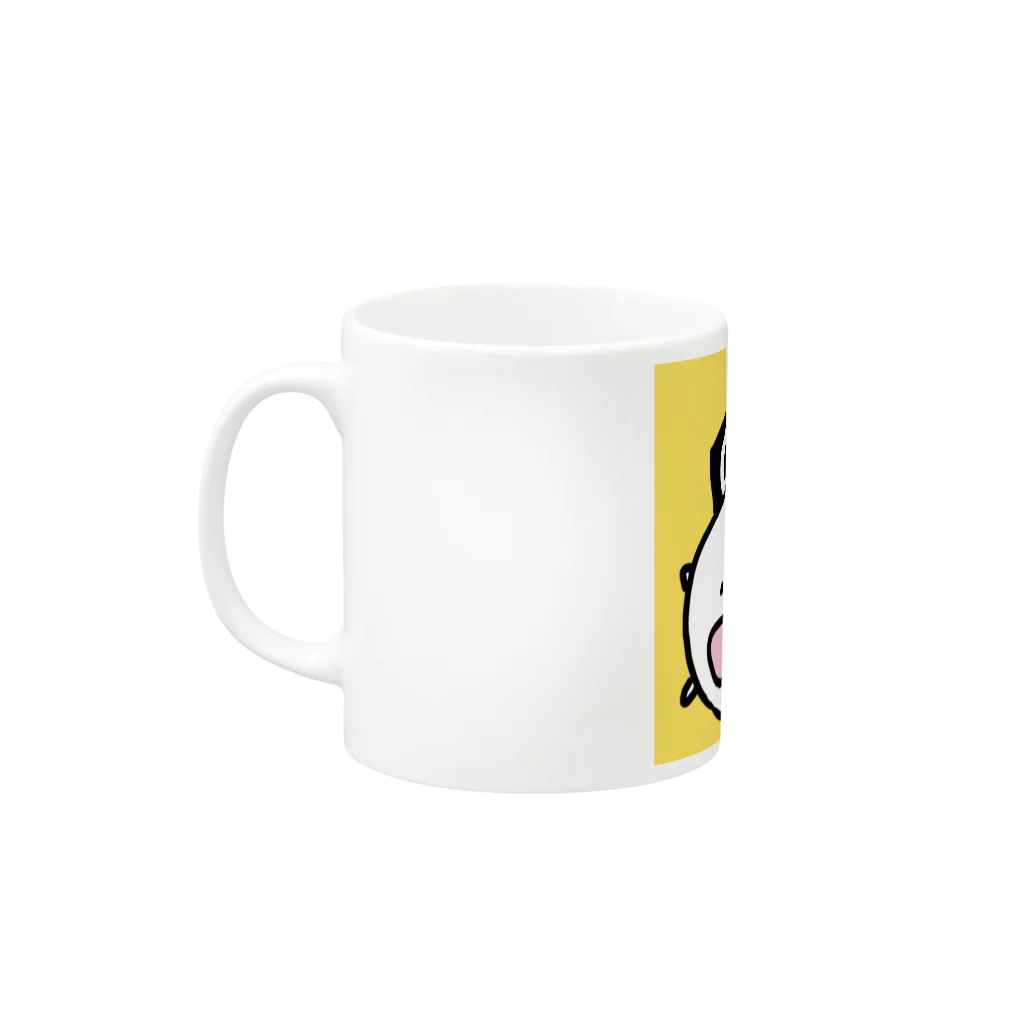 ダイナマイト87ねこ大商会のドライブレコーダー録画中なねこです Mug :left side of the handle