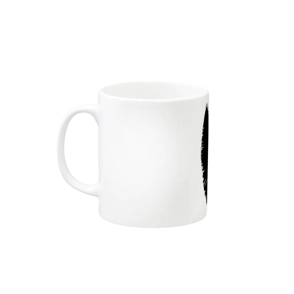 Taka-takaのDesign  sketch Mug :left side of the handle