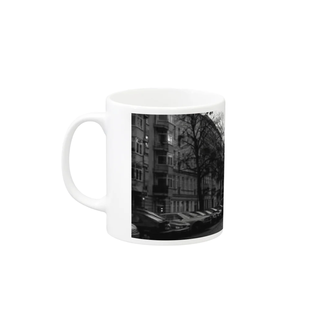 burazurashikuの遠くに望むテレビ塔 Mug :left side of the handle