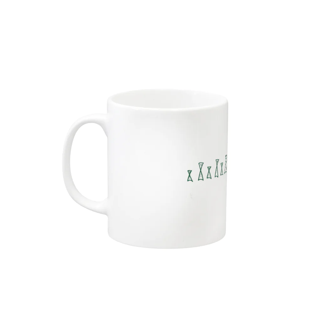 ふぇふぉのオプティマくん Mug :left side of the handle