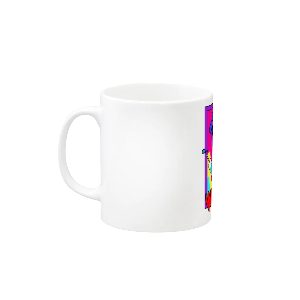 🤑NANAMI🤑の△Toxic medicine△ Mug :left side of the handle