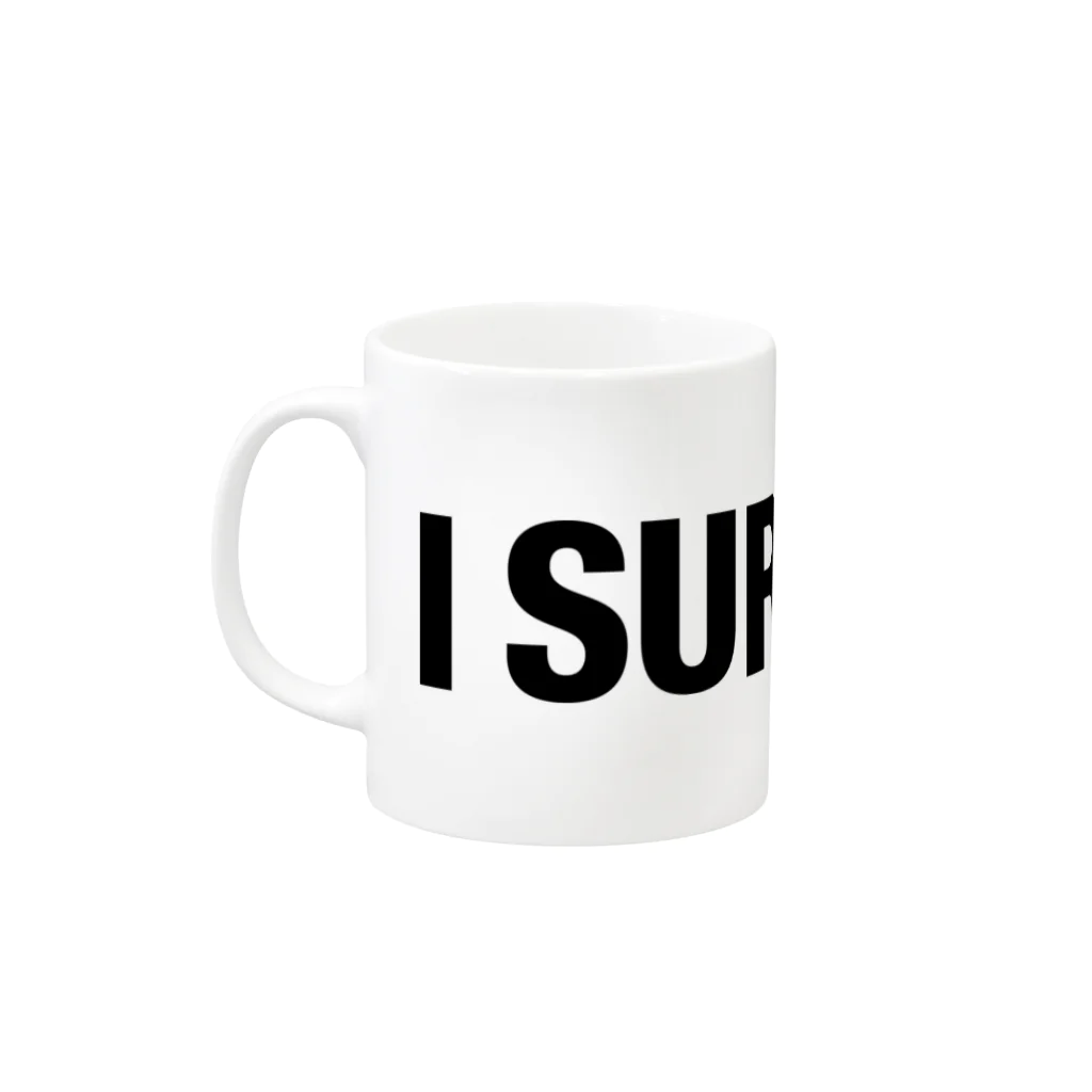 shoppのI SURVIVED 雑貨 Mug :left side of the handle